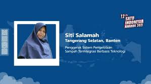 Siti Salamah Jawara Pengelola Sampah Terintegrasi Berbasis Teknologi